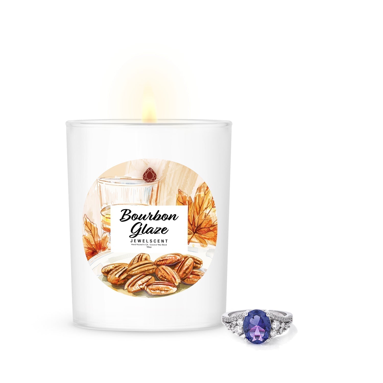 Bourbon Glazed Halloween Scented Candles - SkyWaves