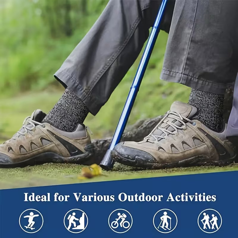 SkyWaves Unisex Thermal Terry Flannel Winter Hiking Socks – Warm Bed & Outdoor | 3-Pack
