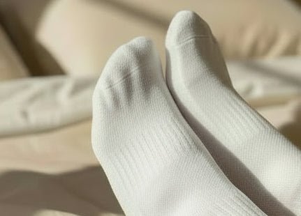 Cotton Ankle Socks 3 - Pack - White SkyWaves© - SkyWaves