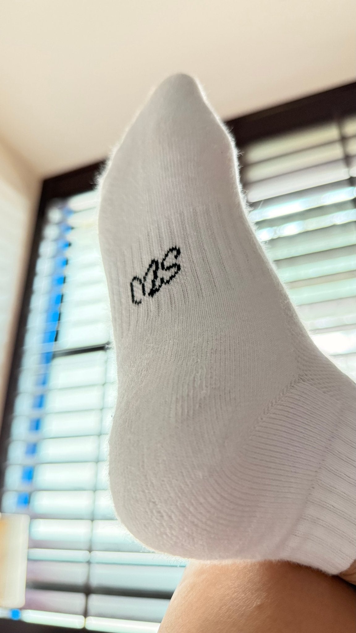 Cotton Ankle Socks - White SkyWaves© - SkyWaves