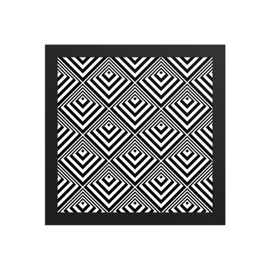 Framed photo paper poster - SkyWaves