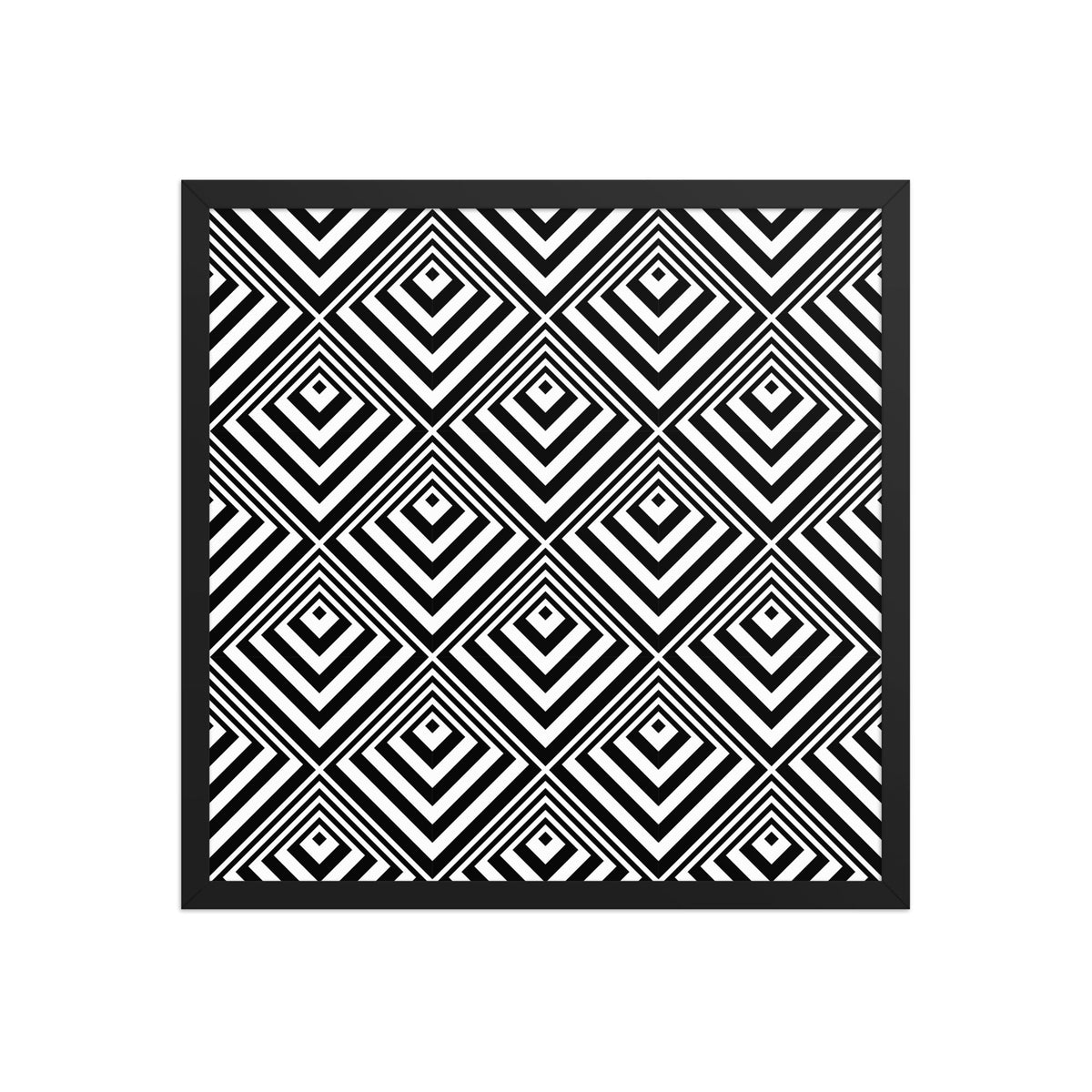Framed photo paper poster - SkyWaves