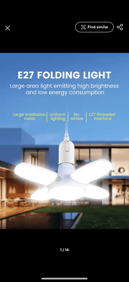 MINI - Fan Blade (Shape) Light - SkyWaves