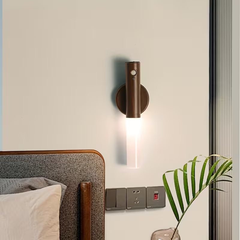 Motion Sensor Night Lights 2 - Pack - Rechargeable RGB LED with Charging Base & Auto Detection - SkyWaves