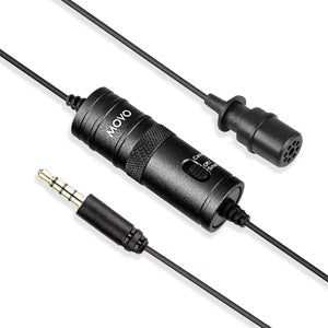 Movo LV1 Omnidirectional Lavalier Condenser Microphone - SkyWaves