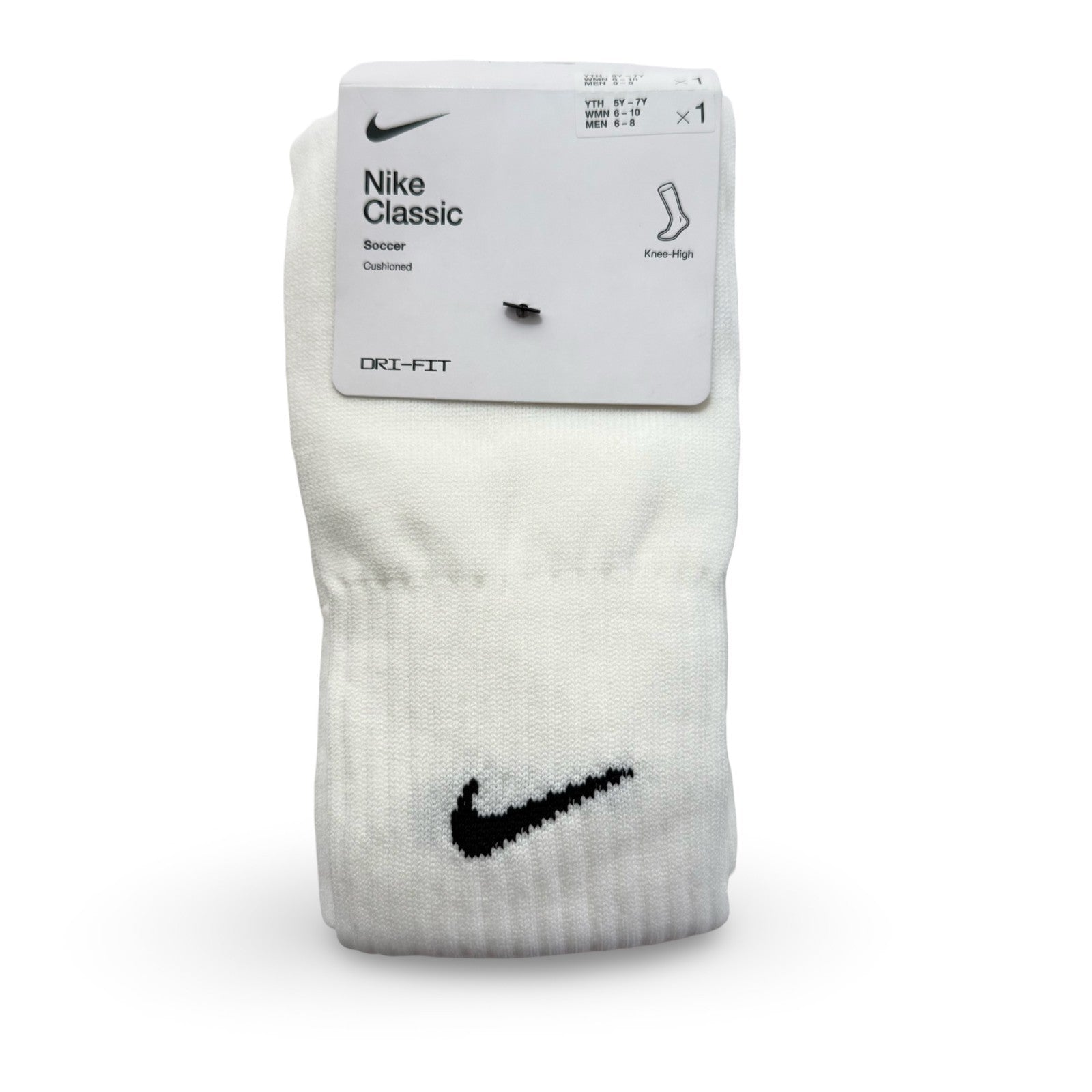 Nike Dry - Fit Soccer Socks: Cushioned Knee - High Performance - SkyWaves
