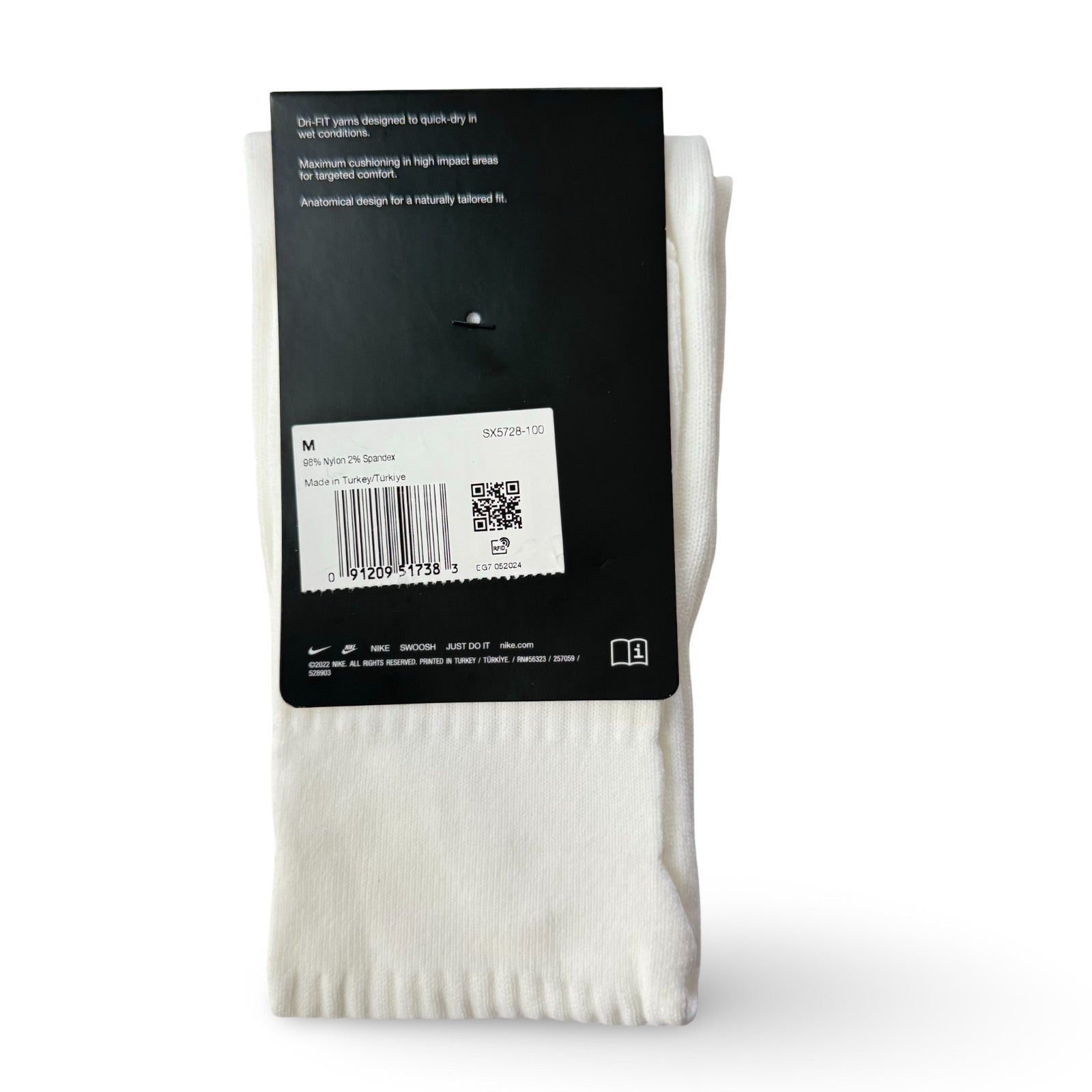 Nike Dry - Fit Soccer Socks: Cushioned Knee - High Performance - SkyWaves