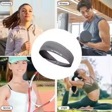 Non Slip Sweat - band, Fitness, Running, Tennis Headband, Lightweight Sweat Wicking Hair - band - SkyWaves