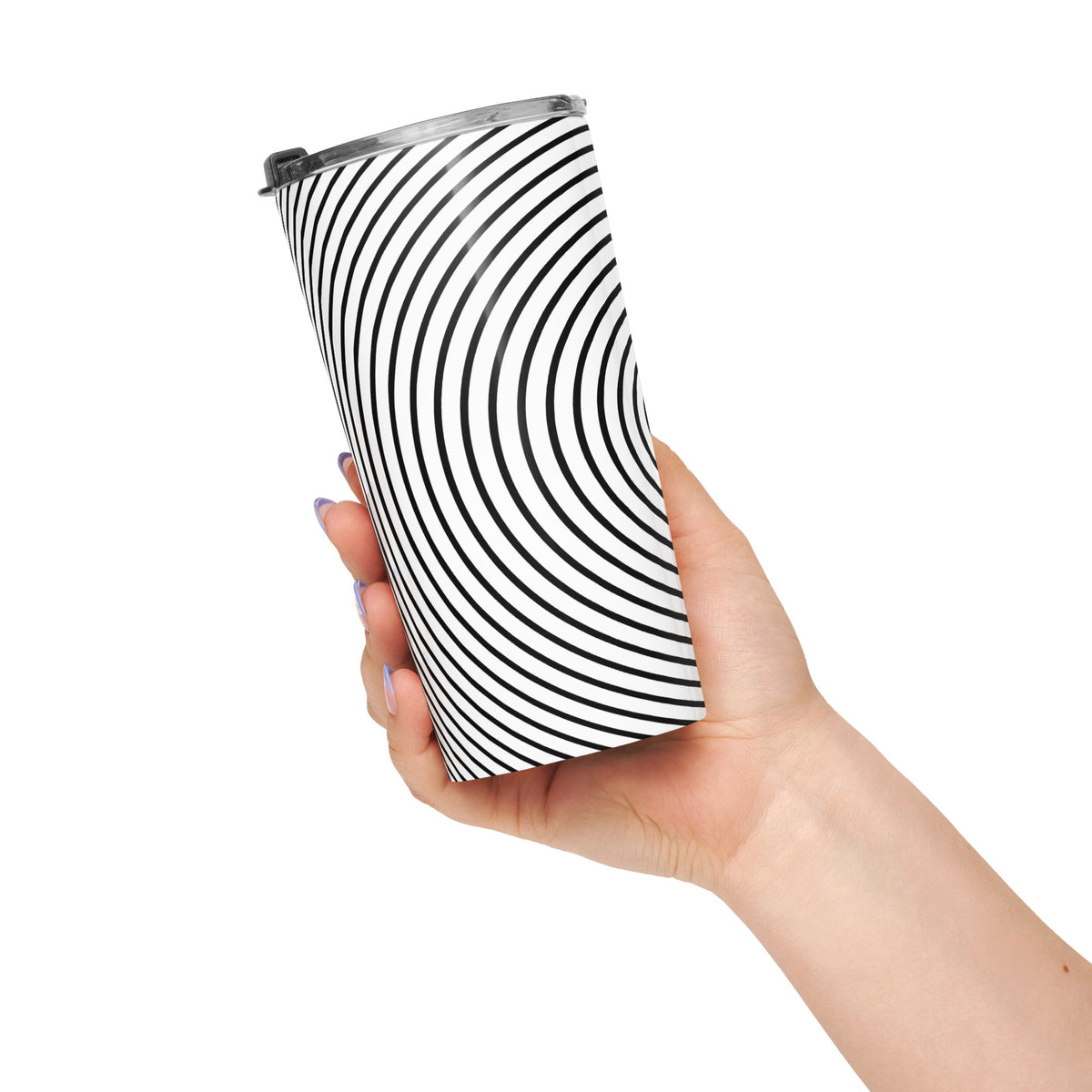 Tapered stainless steel tumbler - SkyWaves