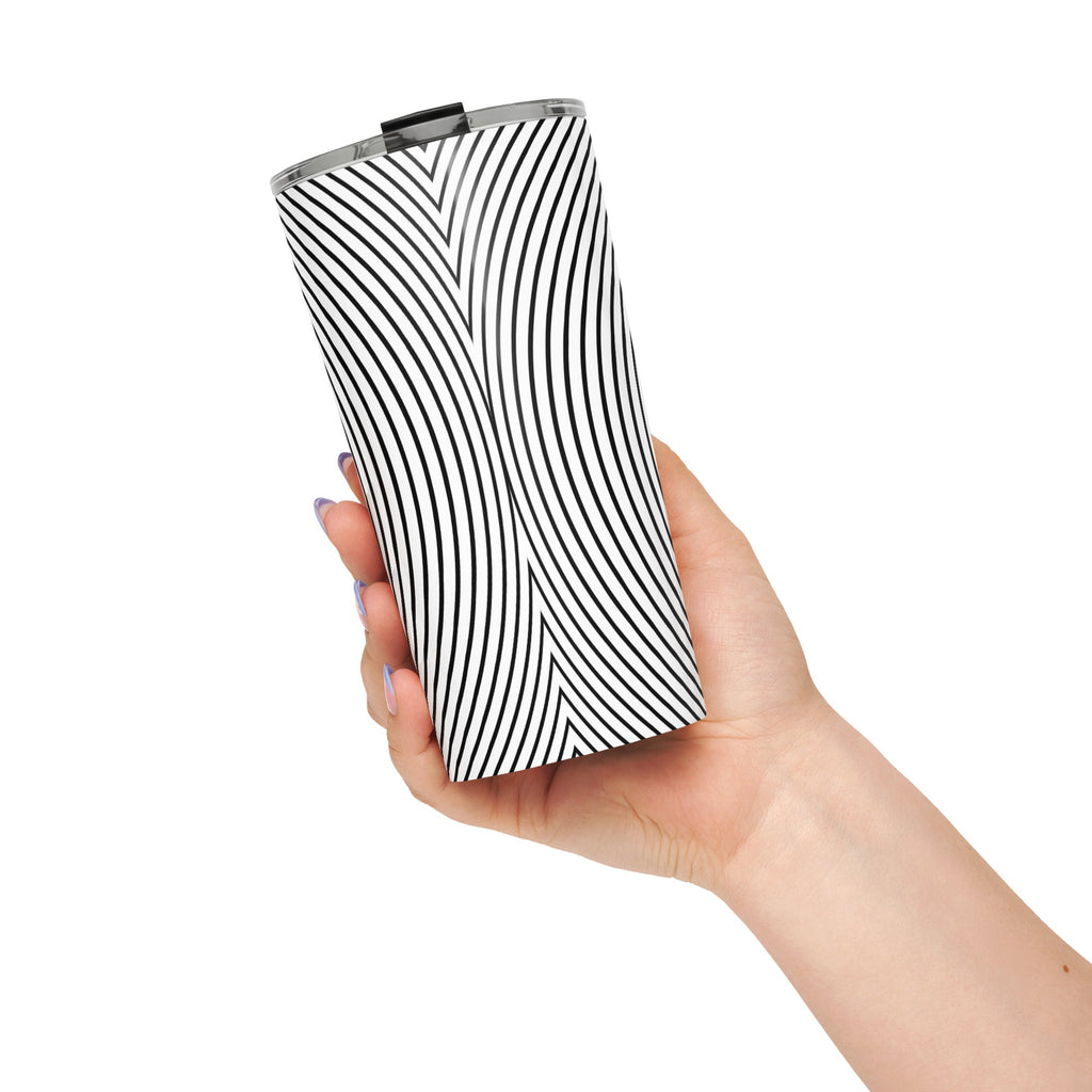 Tapered stainless steel tumbler - SkyWaves