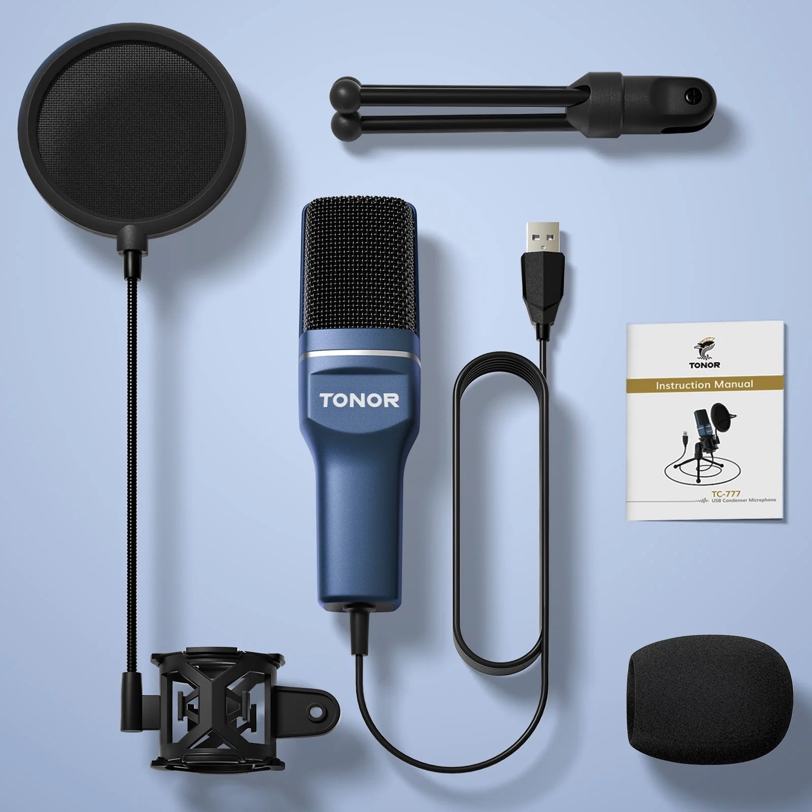 TONOR Podcast Microphone good for Podcasting, Streaming, Vocal recording. - SkyWaves