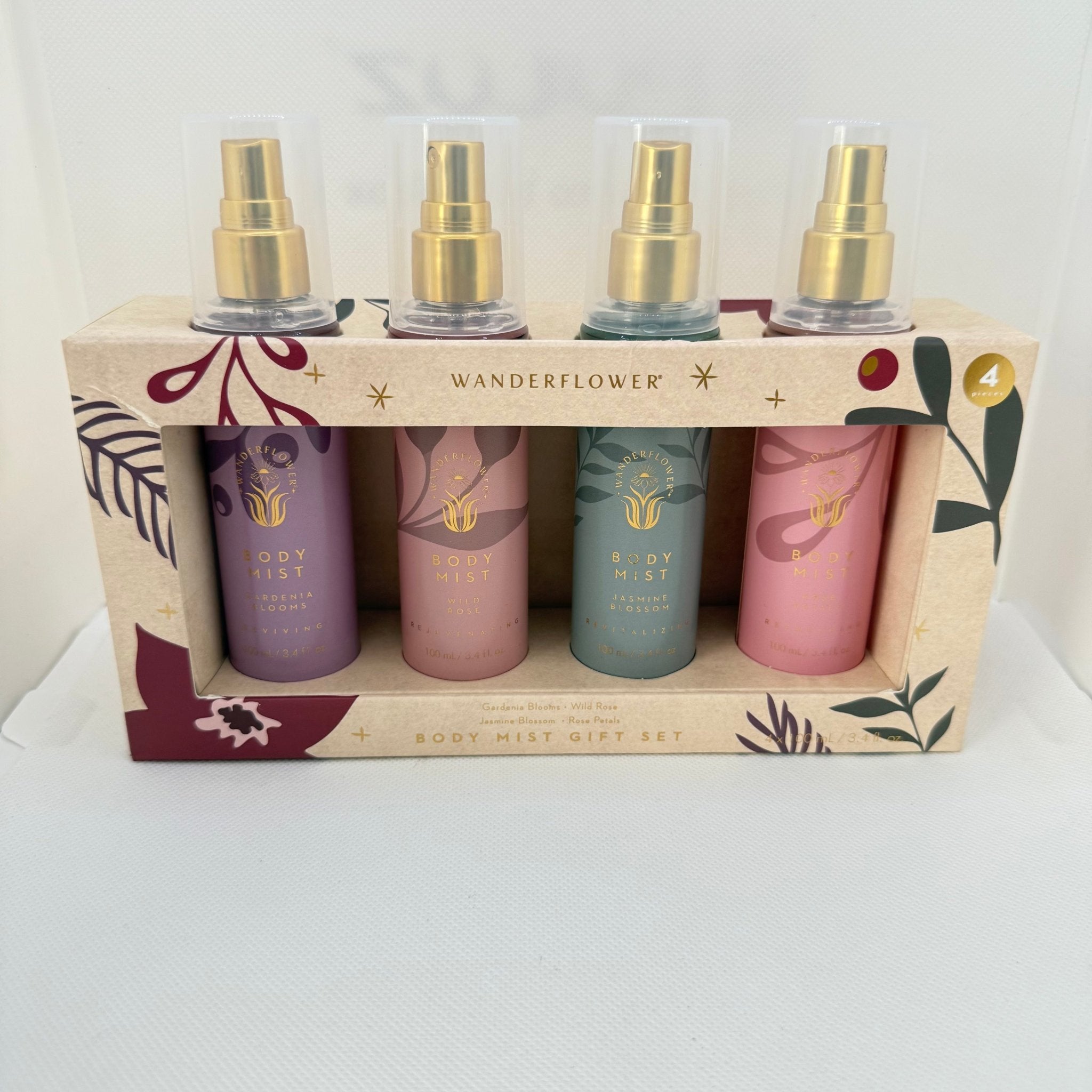 WanderFlower - Body Mist Gift Set - SkyWaves