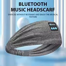 Wireless Bluetooth Headband Sleeping Headphones Sports Earphone/Headscarf Music Hat with HD Stereo Speakers Eye Mask - SkyWaves