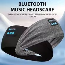 Wireless Bluetooth Headband Sleeping Headphones Sports Earphone/Headscarf Music Hat with HD Stereo Speakers Eye Mask - SkyWaves